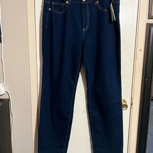 NWT Michael Kors Indigo Blue Jeans Size 10